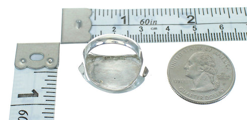 Lapis Southwest Authentic Sterling Silver Ring Size 7-1/2 AX88443