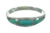 Genuine Sterling Silver Turquoise Jewelry Ring Size 6-1/4 FX90799