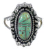 Turquoise Genuine Sterling Silver Ring Size 5 AX88267