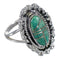 Turquoise Sterling Silver Ring Size 5-1/2 AX88268