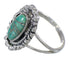 Turquoise Sterling Silver Ring Size 5-1/2 AX88268