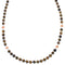 Navajo Authentic Sterling Silver Multicolor Bead Necklace AX88878