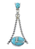 Southwest Turquoise Opal Sterling Silver Pendant RX89435