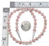 Southwestern Sterling Silver Rhodochrosite Bead Necklace AX91268