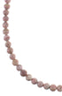 Southwest Sterling Silver Rhodochrosite Bead Necklace AX91276