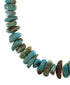 Sterling Silver Kingman Turquoise Southwest Bead Necklace AX91346