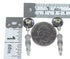 Southwestern Silver Feather Post Dangle Earrings YX93907