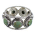 Turquoise Southwestern Silver Ring Size 5-1/4 YX94044