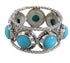 Silver Turquoise Southwest Ring Size 5-1/4 YX94081