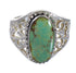 Sterling Silver Southwest Jewelry Turquoise Ring Size 6-1/4 RX94056