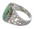 Sterling Silver Southwest Jewelry Turquoise Ring Size 6-1/4 RX94056