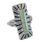 Sterling Silver Turquoise Southwest Ring Size 6 FX93706