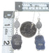 Multicolor Silver Native American Village Design Earrings YS67111