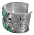 Dragonfly Sterling Silver Turquoise Inlay Cuff Bracelet MX27134
