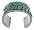 Dragonfly Sterling Silver Turquoise Inlay Cuff Bracelet MX27134