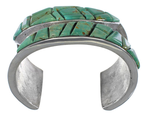 Dragonfly Sterling Silver Turquoise Jewelry Cuff Bracelet MX27136