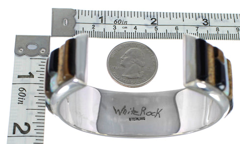 Multicolor And Sterling Silver WhiteRock Rocky Trails Bracelet DS53516