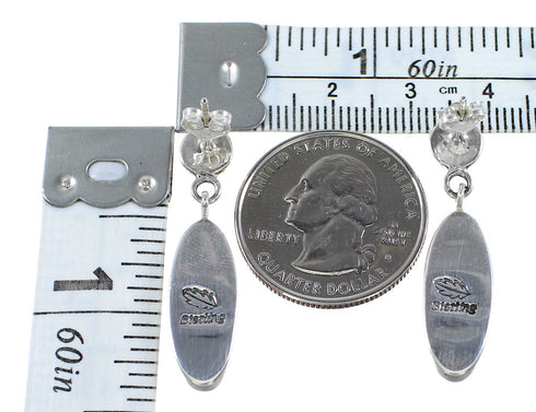 Southwestern Tiger Eye Multicolor Post Dangle Earrings Jewelry BW63016