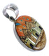 Multicolor Native American Pueblo Or Village Design Pendant YS62889