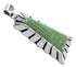 Southwest Sterling Silver Turquoise Slide Pendant OS58521