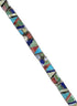 Southwest Multicolor Silver Link Bracelet MX22158