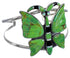 Mojave Turquoise Multicolor Butterfly Silver Cuff Bracelet EX27510