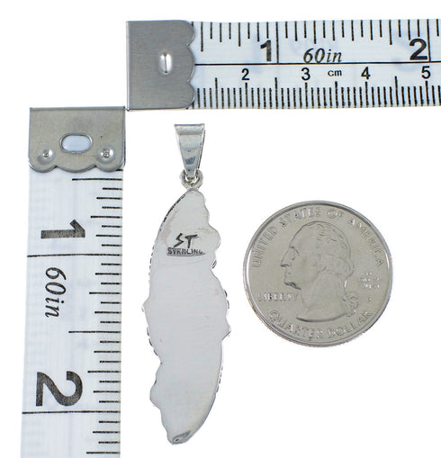 Southwestern Authentic Sterling Silver Pendant OS58457