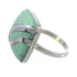 Southwest Sterling Silver Turquoise Jewelry Ring Size 6-3/4 BW64366