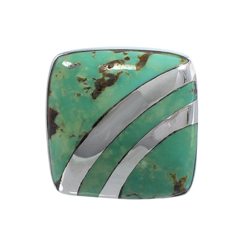Turquoise Southwestern Jewelry Ring Size 6-1/4 BW64359