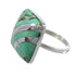 Turquoise Southwestern Jewelry Ring Size 6-1/4 BW64359