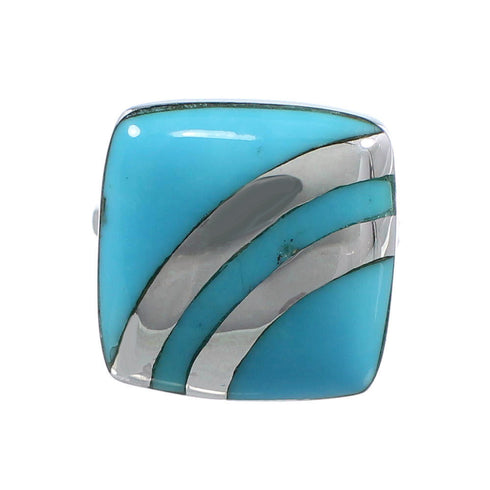Southwest Jewelry Turquoise Ring Size 4-3/4 MW63879