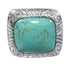 Turquoise Silver Southwest Jewelry Ring Size 5 YS63243
