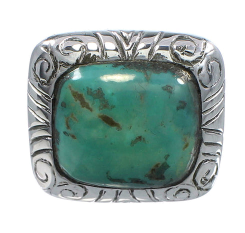Turquoise Sterling Silver Southwest Jewelry Ring Size 4-3/4 YS63245