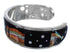 Multicolor Native American Mesa Design Cuff Bracelet YS67655