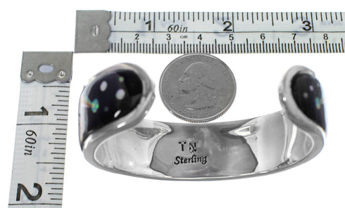 Multicolor Native American Mesa Design Cuff Bracelet YS67655