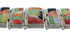 Multicolor And Silver Sunset Whiterock Link Bracelet YS69817
