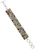 Sterling Silver Multicolor Whiterock Sunset Link Bracelet NS39328