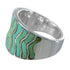Turquoise And Silver Southwest Ring Size 4-3/4 CW63699