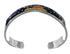Native American Mesa Design Multicolor Inlay Cuff Bracelet GS58004