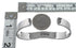Native American Mesa Design Multicolor Inlay Cuff Bracelet GS58004