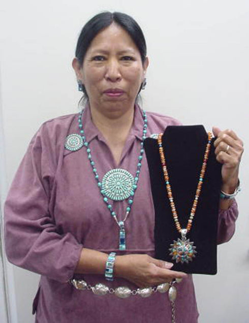 Sterling Silver Multicolor Whiterock Sunset Link Bracelet NS39328