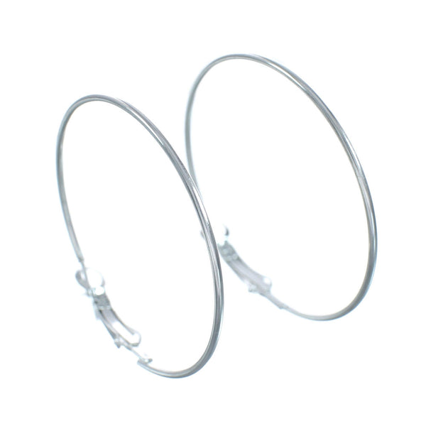 Authentic Sterling Silver Navajo Post Hoop Earrings SN20273