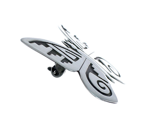 Native American Sterling Silver Butterfly Pin SN20440