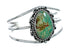 Sterling Silver Kingman Turquoise Native American Cuff Bracelet SN20397