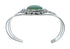 Sterling Silver Kingman Turquoise Native American Cuff Bracelet SN20397