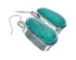 Navajo Turquoise Sterling Silver Native American Hook Dangle Earrings SN20426