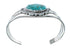 Sterling Silver Kingman Turquoise Native American Cuff Bracelet SN20423