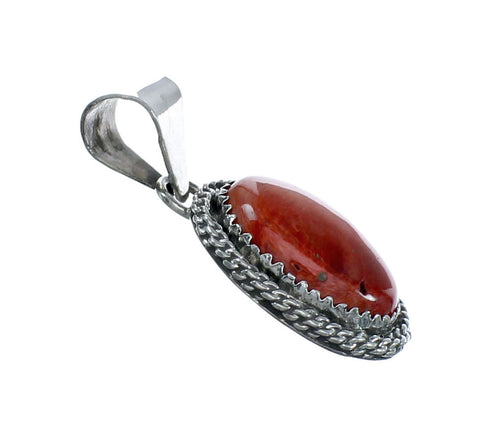 Navajo Sterling Silver Oyster Shell Pendant SN20442