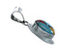 Navajo Manmade Multicolor Inlay Pendant SN20444