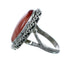 Navajo Sterling Silver Oyster Shell Ring Size 6-3/4 SN20455